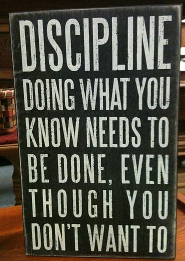 discipline
